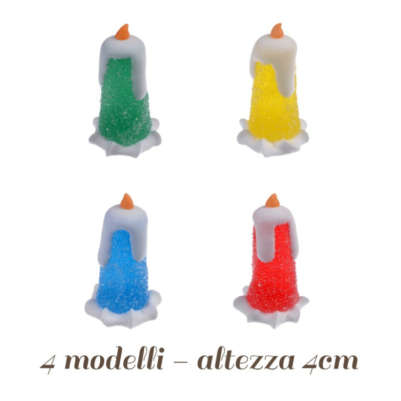 Candeline di Neve Gelatina e Zucchero Candeline di Neve Gelatina e Zucchero