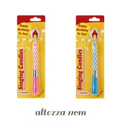 Candele Musicali Buon compleanno