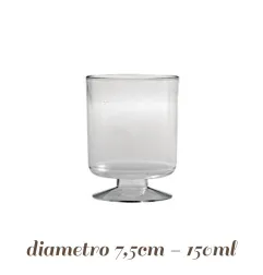 100 Coppette a Bicchiere Monouso 190 ml