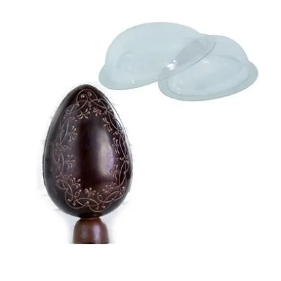 Stampo per Mezzo Uovo di Cioccolato Martellato