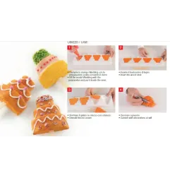 Ice-cream mould with 8 faces + stick + tray