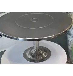 Alzata in acciaio inox per torte