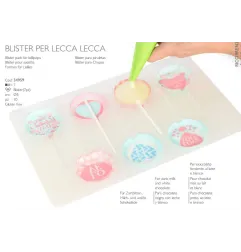 Gluten-free Valentine’s Day lollipop blister pack