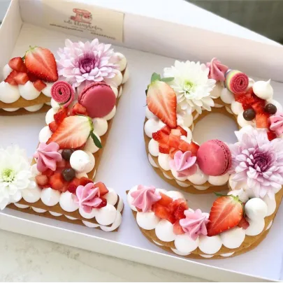 Stampi per torte a forma di Numero - Tart Ring