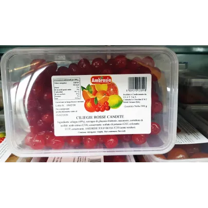 Ciliegie Rosse candite - 900 gr
