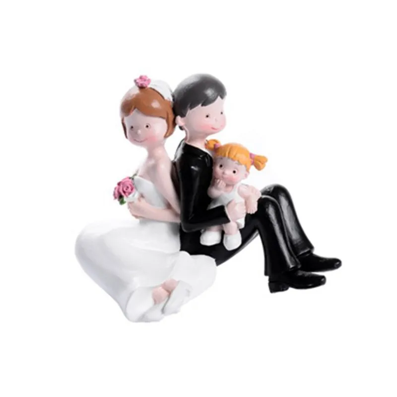 Cake Topper Sposi con Bimba Cake Topper Sposi con Bimba