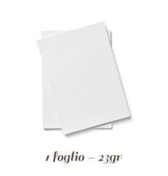 Foglio di Pasta di Zucchero Bianco A4 Modecor