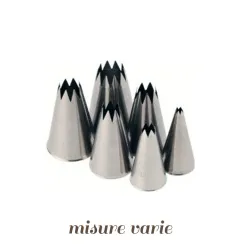 Set Bocchette foro Stella 6 pezzi