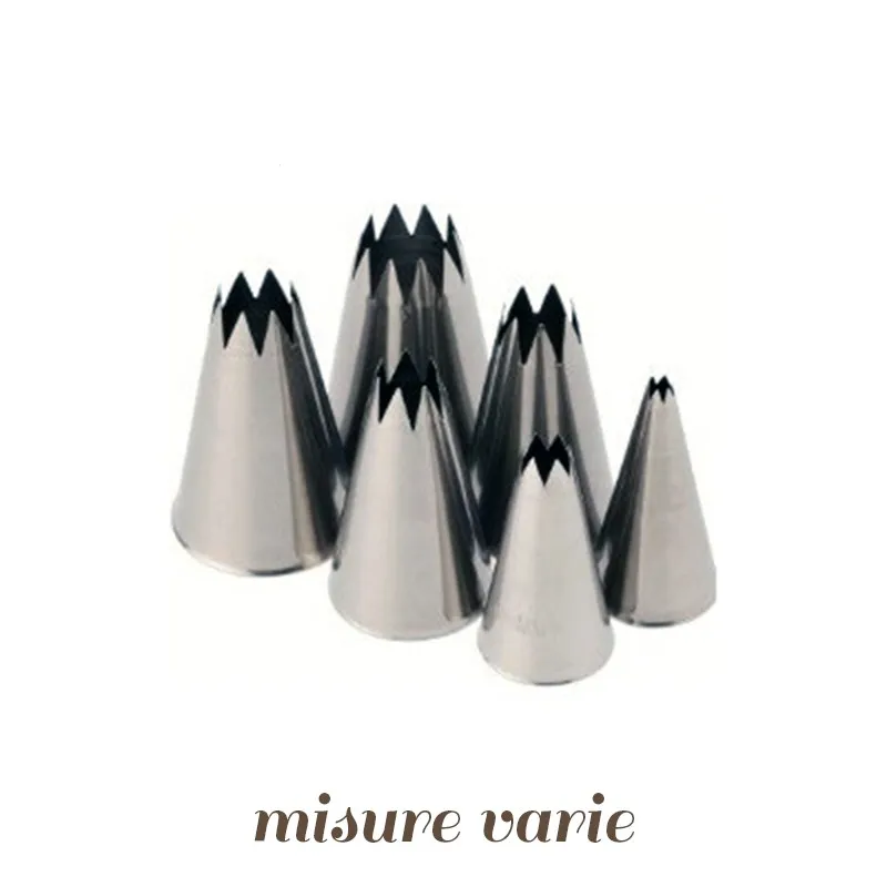Set Bocchette foro Stella 6 pezzi Set Bocchette foro Stella 6 pezzi