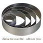 Anello per torte ( Cerchio inox) varie misure H 4cm