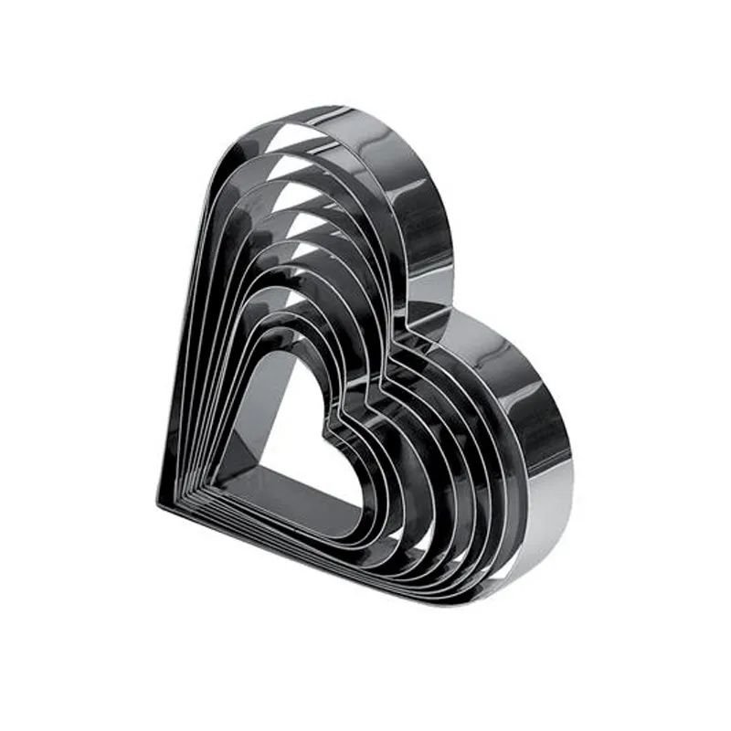 Anello Cuore Inox per torte | Martellato