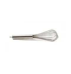 Frusta in acciaio inox 25 cm professionale