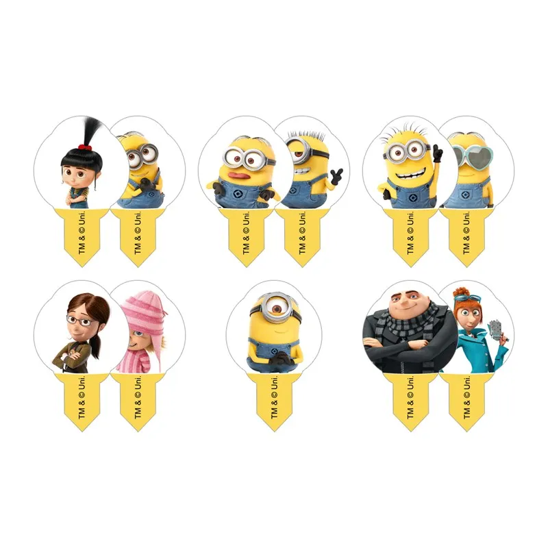 Cialdine piccole Minion Cattivissimo me 600 pz Cialdine piccole Minion Cattivissimo me 600 pz