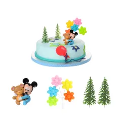 Kit Topolino Baby con Orsetto per torte