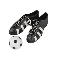 Scarpe da calcio per torte plastica con Pallone