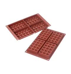Silicone waffle mould