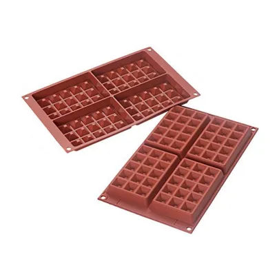 Silicone waffle mould