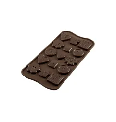 Stampo Silicone Bottoni per cioccolato