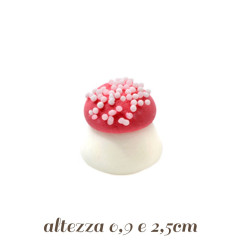 Funghetti di zucchero per decorazioni