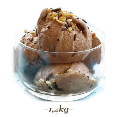 Preparato per Gelato Cioccolato Sabaudo con granella