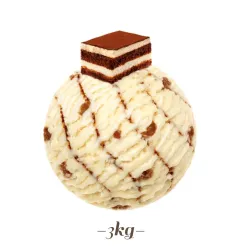 Pasta para helado sabor tiramisú
