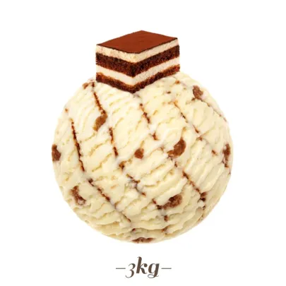 Pasta para helado sabor tiramisú