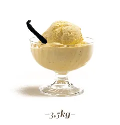 Eispaste mit Vanillecreme-Geschmack