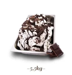 Veteado Super Stracciatella para helado
