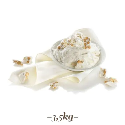 Pasta para helado sabor turrón