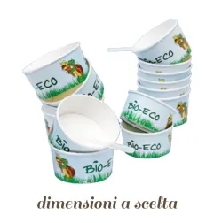 Coppette per Gelato in Carta Eco-bio