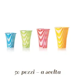 Bicchiere per Bibite Drink Mix colorato