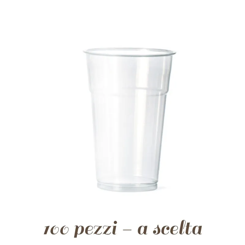 Bicchieri in Plastica Biodegradabili varie misure Bicchieri in Plastica Biodegradabili varie misure