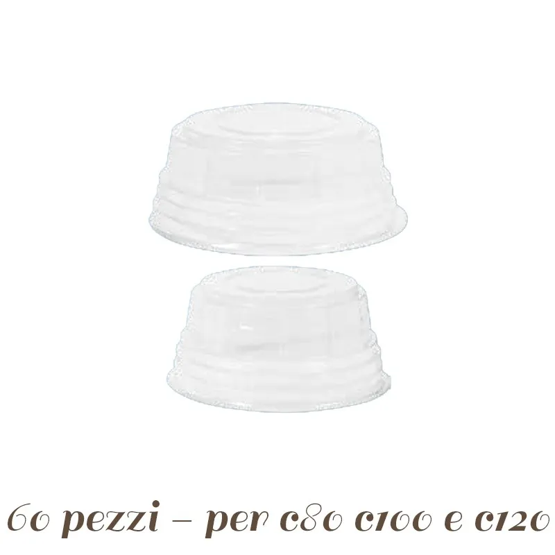 Coperchi per coppette C80 C 100 C 120 Coperchi per coppette C80 C 100 C 120
