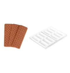 Stampo per Biscotto Gelato Choco Long