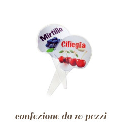 Segnagusto Cartellini per gelateria a immersione