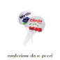 Segnagusto supporti trasparenti per gelateria a immersione Segnagusto supporti trasparenti per gelateria a immersione