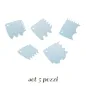Raschiette per decoro Gelato Kit 5 pezzi Raschiette per decoro Gelato Kit 5 pezzi