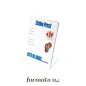 Rewritable countertop A4 price-list holder 13,5x13,5 h.23,5 FOR SHEETS