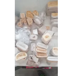 Plaster loquat mould for Martorana fruit