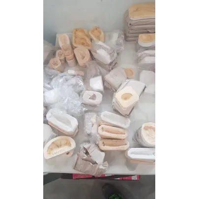 Plaster loquat mould for Martorana fruit