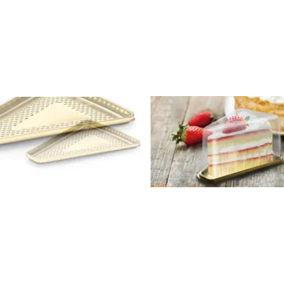 Vassoio dorato Mini Medoro per torte