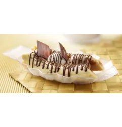 50 pz Vassoio per Banana Split in cristallo