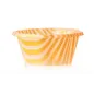 100 Joymix Eisbecher mit farbigen Streifen 100 Joymix Eisbecher mit farbigen Streifen