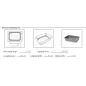 80 Contenitori Gelatiera Bassa 5,5 L 36 x 25 x 7,5 cm 80 Contenitori Gelatiera Bassa 5,5 L 36 x 25 x 7,5 cm