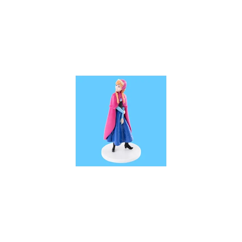 Anna Frozen Topper per Torte in Plastica h 8 cm Anna Frozen Topper per Torte in Plastica h 8 cm