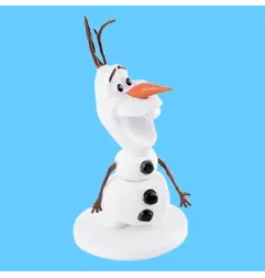 Olaf de La Reine des neiges en plastique pour gâteaux, h 8 cm