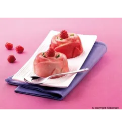 Stampo 6 Rose silicone diametro 7 cm h 5.5
