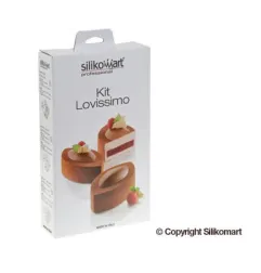 Silikomart Lovissimo Form für moderne Torten