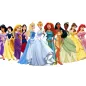 Rechteckiger Disney-Prinzessinnen-Tortenaufleger 20 × 30 cm | 1 Oblate Rechteckiger Disney-Prinzessinnen-Tortenaufleger 20 × 30 cm | 1 Oblate