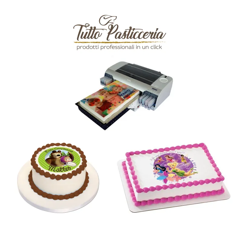 Cialda personalizzata per torta con foto Cialda personalizzata per torta con foto